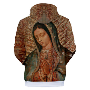 Our Lady of Guadalupe #5 Cosplay Sweater Hoodie Sweatshirt Coat  For Kids Adults