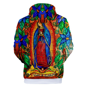 Our Lady of Guadalupe #8 Cosplay Sweater Hoodie Sweatshirt Coat  For Kids Adults