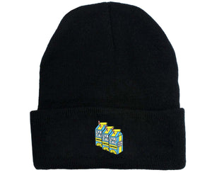 Lyrical Lemonade #2 Embroidered Woolen Hat Winter Knitted Hat Warm Hip-hop Cap