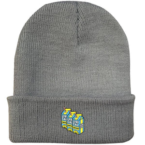 Lyrical Lemonade #2 Embroidered Woolen Hat Winter Knitted Hat Warm Hip-hop Cap