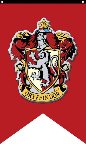Harry Potter Hogwarts Gryffindor Flag Banners Birthday  Decoration