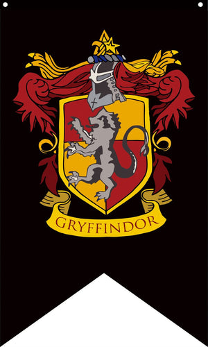 Harry Potter Hogwarts Gryffindor Flag Banners Birthday  Decoration
