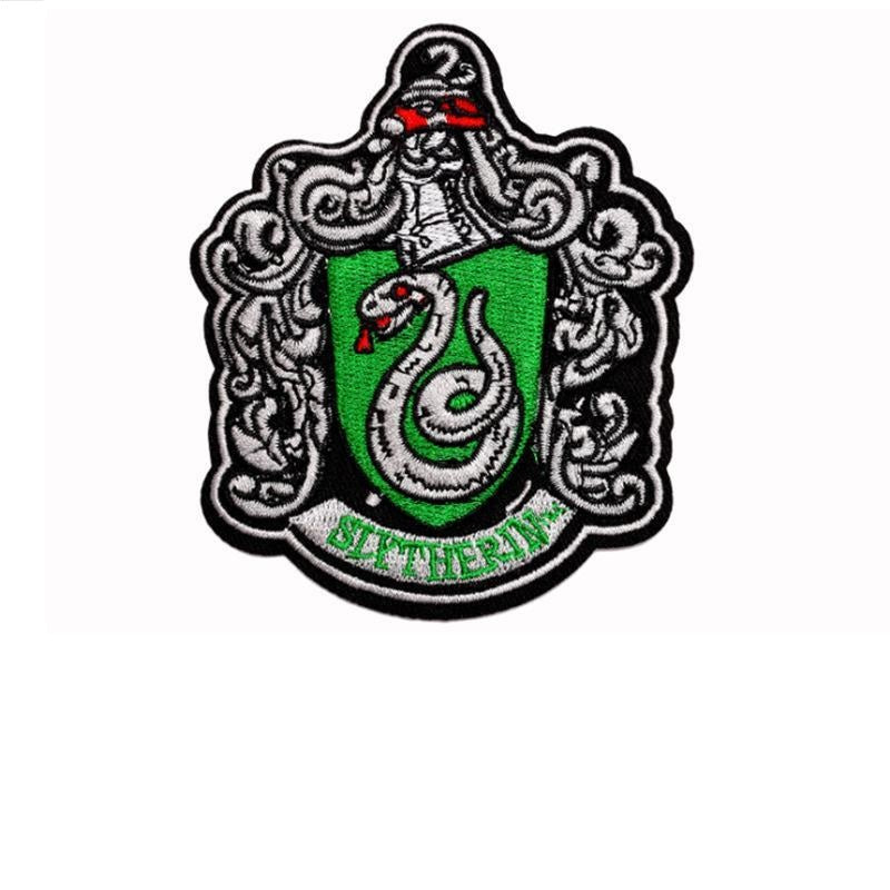 Harry Potter Hogwarts Gryffindor Slytherin School Badge Cloth Sticker Patches