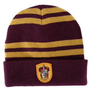 Harry Potter Hogwarts Gryffindor Hufflepuff Ravenclaw Slytherin Unisex Knitted Hat Halloween Cosply  Cap