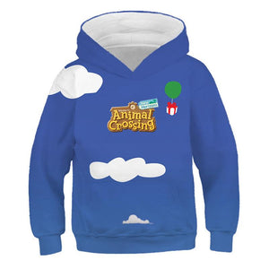 Animal Crossing Hoodies Kids Jogger Jumper Pullovers Leisure Fashion Sweatshirts