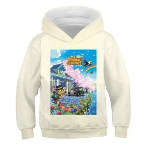 2020 Animal Crossing Hoodies Kids Jogger Jumper Pullovers Leisure Fashion Sweatshirts