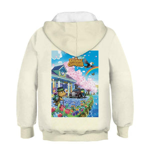 2020 Animal Crossing Hoodies Kids Jogger Jumper Pullovers Leisure Fashion Sweatshirts