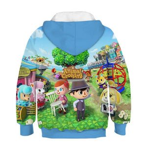 2020 Animal Crossing Hoodies Kids Jogger Jumper Pullovers Leisure Fashion Sweatshirts