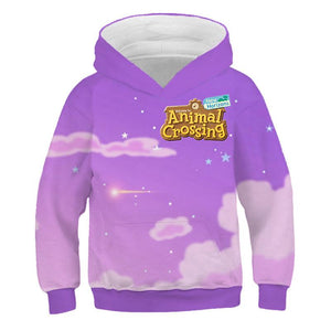 2020 Animal Crossing Hoodies Kids Jogger Jumper Pullovers Leisure Fashion Sweatshirts