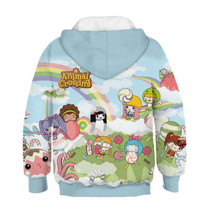 2020 Animal Crossing Hoodies Kids Jogger Jumper Pullovers Leisure Fashion Sweatshirts