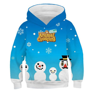 2020 Animal Crossing Hoodies Kids Jogger Jumper Pullovers Leisure Fashion Sweatshirts