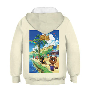 2020 Animal Crossing Hoodies Kids Jogger Jumper Pullovers Leisure Fashion Sweatshirts