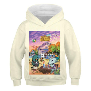 2020 Animal Crossing Hoodies Kids Jogger Jumper Pullovers Leisure Fashion Sweatshirts