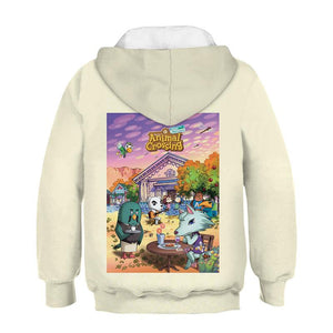 2020 Animal Crossing Hoodies Kids Jogger Jumper Pullovers Leisure Fashion Sweatshirts