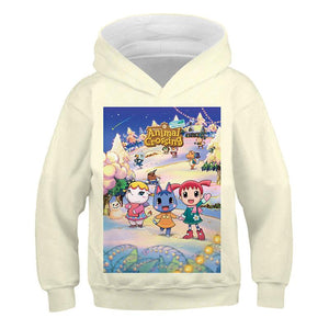 2020 Animal Crossing Hoodies Kids Jogger Jumper Pullovers Leisure Fashion Sweatshirts