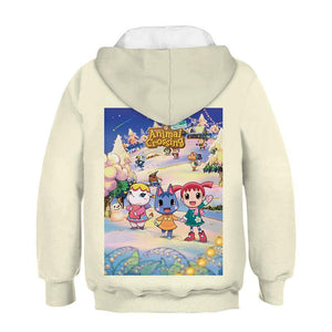 2020 Animal Crossing Hoodies Kids Jogger Jumper Pullovers Leisure Fashion Sweatshirts