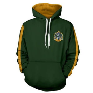 Harry Potter Gryffindor Hufflepuff Ravenclaw Slytherin Hoodie Sweatshirt Sweater Unisex Jacket Coat