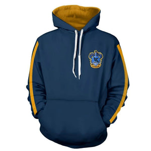 Harry Potter Gryffindor Hufflepuff Ravenclaw Slytherin Hoodie Sweatshirt Sweater Unisex Jacket Coat