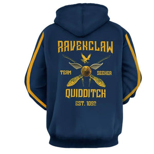 Harry Potter Gryffindor Hufflepuff Ravenclaw Slytherin Hoodie Sweatshirt Sweater Unisex Jacket Coat
