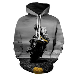 Motorcycle #1 3D Printed Casual Hoodie Sweatshirt Sweater Motorbike Unisex Hoody Coat