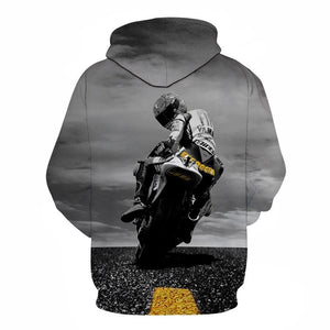 Motorcycle #1 3D Printed Casual Hoodie Sweatshirt Sweater Motorbike Unisex Hoody Coat