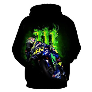 Motorcycle #1 3D Printed Casual Hoodie Sweatshirt Sweater Motorbike Unisex Hoody Coat