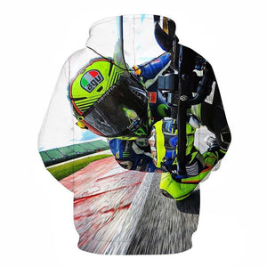 Motorcycle #1 3D Printed Casual Hoodie Sweatshirt Sweater Motorbike Unisex Hoody Coat
