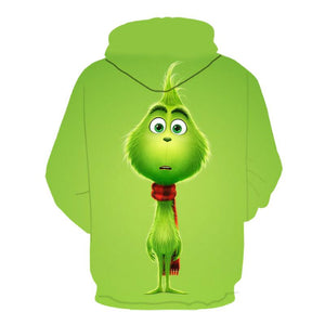 The Grinch #2 3D Printed Hoodie Sweatshirt Sweater Unisex Jacket Coat for Adults