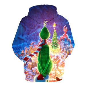 The Grinch #2 3D Printed Hoodie Sweatshirt Sweater Unisex Jacket Coat for Adults