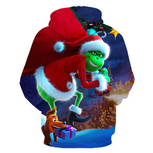 The Grinch #2 3D Printed Hoodie Sweatshirt Sweater Unisex Jacket Coat for Adults