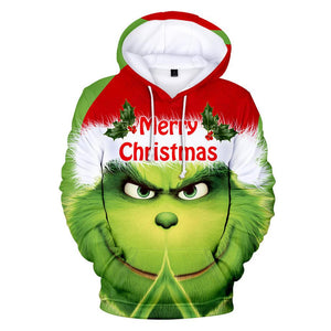 The Grinch #2 3D Printed Hoodie Sweatshirt Sweater Unisex Jacket Coat for Adults