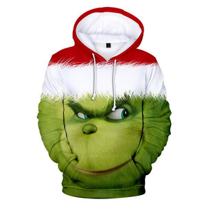 The Grinch #2 3D Printed Hoodie Sweatshirt Sweater Unisex Jacket Coat for Adults