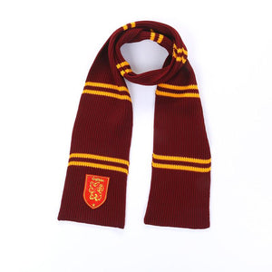Harry Potter Gryffindor Hufflepuff Ravenclaw Slytherin Cosplay Scarf Cotton Wrap Soft Warm