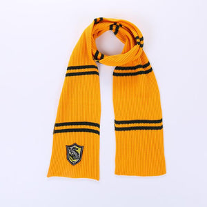 Harry Potter Gryffindor Hufflepuff Ravenclaw Slytherin Cosplay Scarf Cotton Wrap Soft Warm