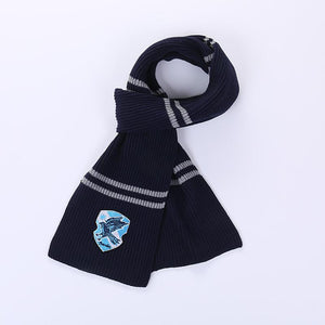 Harry Potter Gryffindor Hufflepuff Ravenclaw Slytherin Cosplay Scarf Cotton Wrap Soft Warm