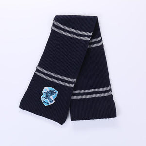 Harry Potter Gryffindor Hufflepuff Ravenclaw Slytherin Cosplay Scarf Cotton Wrap Soft Warm