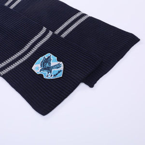 Harry Potter Gryffindor Hufflepuff Ravenclaw Slytherin Cosplay Scarf Cotton Wrap Soft Warm