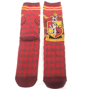 Harry Potter Gryffindor Hufflepuff Ravenclaw Slytherin Cotton Socks Long Soft Warm