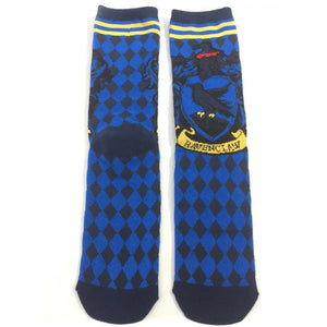 Harry Potter Gryffindor Hufflepuff Ravenclaw Slytherin Cotton Socks Long Soft Warm