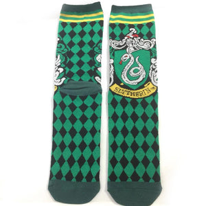 Harry Potter Gryffindor Hufflepuff Ravenclaw Slytherin Cotton Socks Long Soft Warm