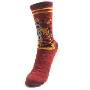 Harry Potter Gryffindor Hufflepuff Ravenclaw Slytherin Cotton Socks Long Soft Warm