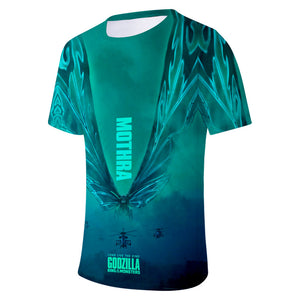 Godzilla vs Kong #1 3D Printed T-shirts Short Sleeve Shirts for Youth