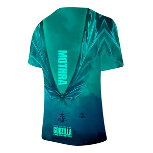 Godzilla vs Kong #1 3D Printed T-shirts Short Sleeve Shirts for Youth