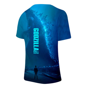 Godzilla vs Kong #2 3D Printed T-shirts Short Sleeve Shirts for Youth