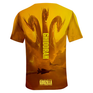 Godzilla vs Kong #3 3D Printed T-shirts Short Sleeve Shirts for Youth