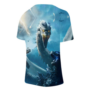 Godzilla vs Kong #7 3D Printed T-shirts Short Sleeve Shirts for Youth