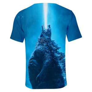 Godzilla vs Kong #9 3D Printed T-shirts Short Sleeve Shirts for Youth