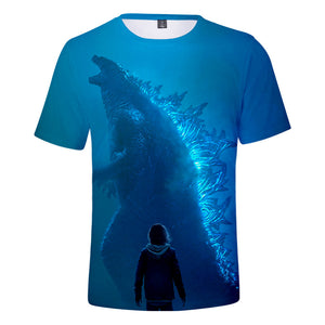 Godzilla vs Kong #10 3D Printed T-shirts Short Sleeve Shirts for Youth