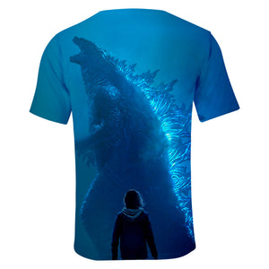 Godzilla vs Kong #10 3D Printed T-shirts Short Sleeve Shirts for Youth