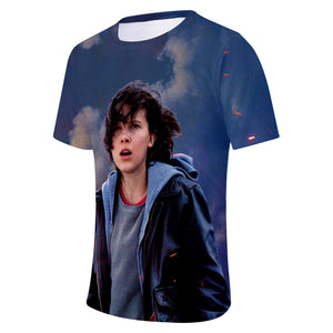 Godzilla vs Kong #11 3D Printed T-shirts Short Sleeve Shirts for Youth